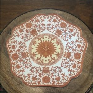 Spode English Indian Red 9” plate